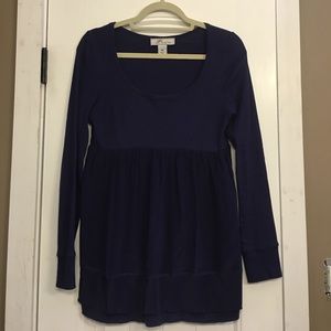 Women’s Mixed Media Tunic. Size M